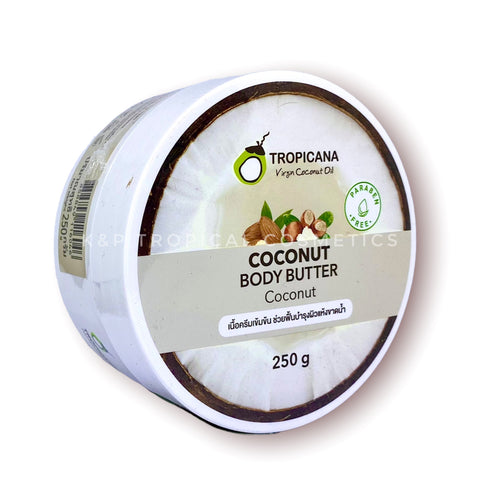 Tropicana Body Care Body Butter 250 g., Баттер для тела на основе кокосового масла 250 гр.