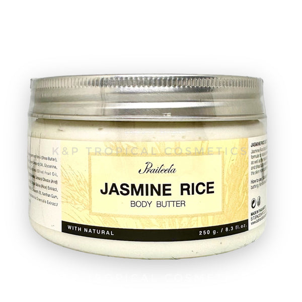 Praileela Jasmine Rice Body Butter 250 g., Органический баттер для тела "Жасминовый рис" 250 гр.