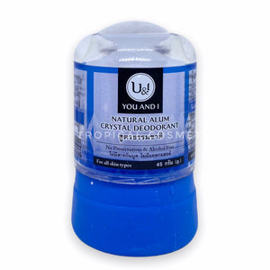 You & I Natural Alum Crystal Deodorant 45 g., Натуральный дезодорант-кристалл Классический (без запаха) 45 гр.