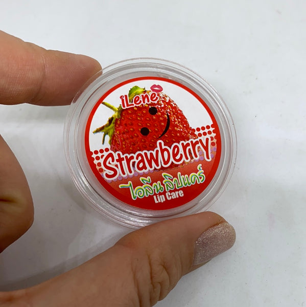 YOU & I ILINE Lip Balm Strawberry 10 g.*6 pcs., Бальзам для губ со вкусом Клубники 10 гр.*6 шт.