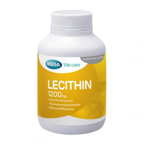 MEGA We Care Lecithin 1200 mg. Capsule 30 caps., Лецитин в капсулах 1200 мг. 30 капсул