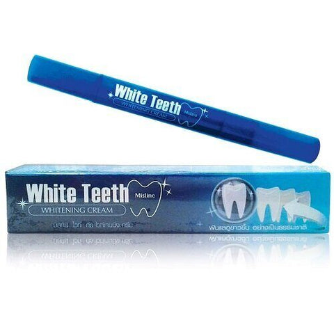 Mistine White Teeth Whitening Cream 2,3 ml., Крем-карандаш для отбеливания зубов 2,3 мл.