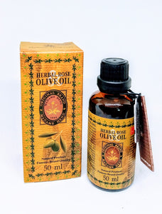 Madame Heng Herbal Rose & Olive Oil 50 ml., Питательное масло "Роза и Олива" для кожи и волос 50 мл.