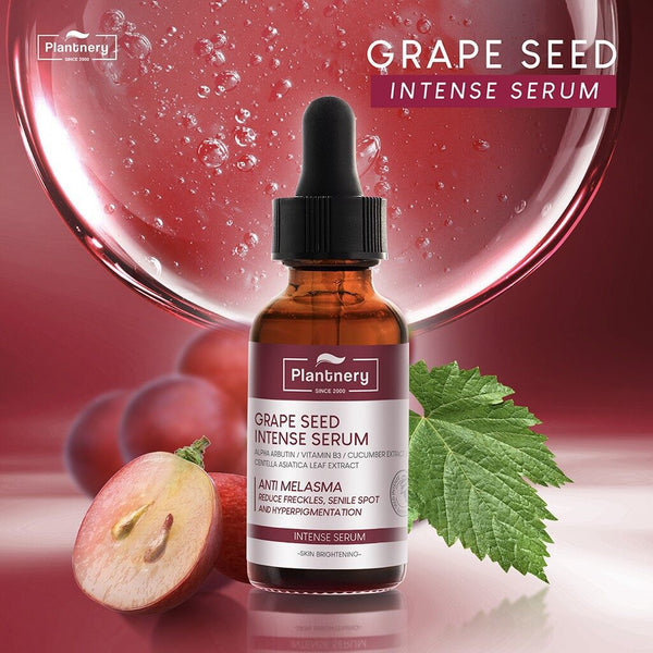 Plantnery Grape Seed Anti-Melasma Intense Serum 30 ml., Интенсивная сыворотка на основе экстракта виноградных косточек от мелазмы 30 мл.