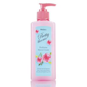 Mistine Pretty Blooms Perfume Shower Cream 300 ml., Парфюмированный крем для душа "Красивые цветы" 300 мл.