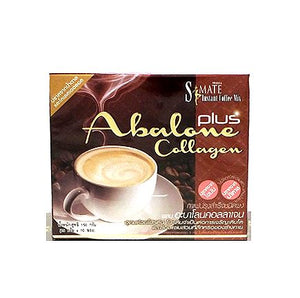 Mistine Slim Mate Instant Coffee Mix Abalone Plus Collagen 10 pcs.*15 g., Напиток для похудения с морским коллагеном 10 пак.*15 гр.