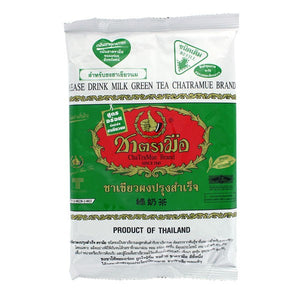 ChaTraMue Brand Thai Green Tea Milk Mix 200 g., Тайский молочный зеленый чай "Изумрудный чай" 200 гр.