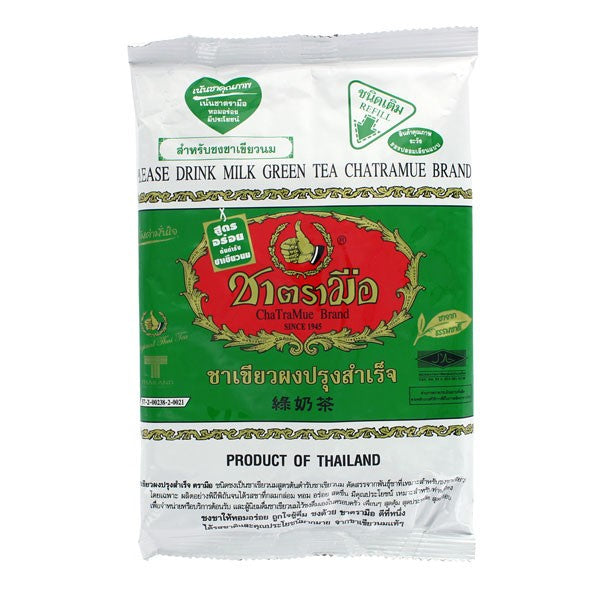 ChaTraMue Brand Thai Green Tea Milk Mix 200 g