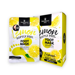PRECIOUS SKIN Lemon Softly Peel Foot Mask 30 g.*6 pcs., Маска-пилинг для ступней с экстрактом лимона 30 гр.*6 шт.