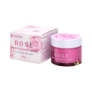 Wanthai Rose Phyto Placenta Cream for Normal-Oily Skin 15 g., Антивозрастной крем для лица с фитоплацентой из лепестков розы для нормальной и жирной кожи 15 гр.