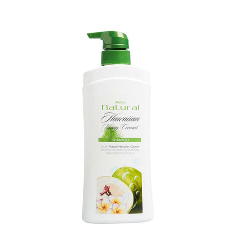 Mistine Natural Hawaiian Young Coconut Shampoo 400 ml., Натуральный шампунь из молодых гавайских кокосов 400 мл.